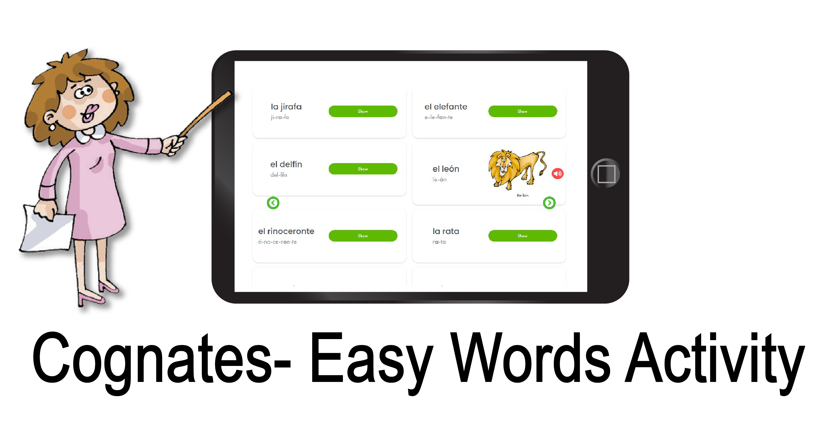 Cognate Easy words update
